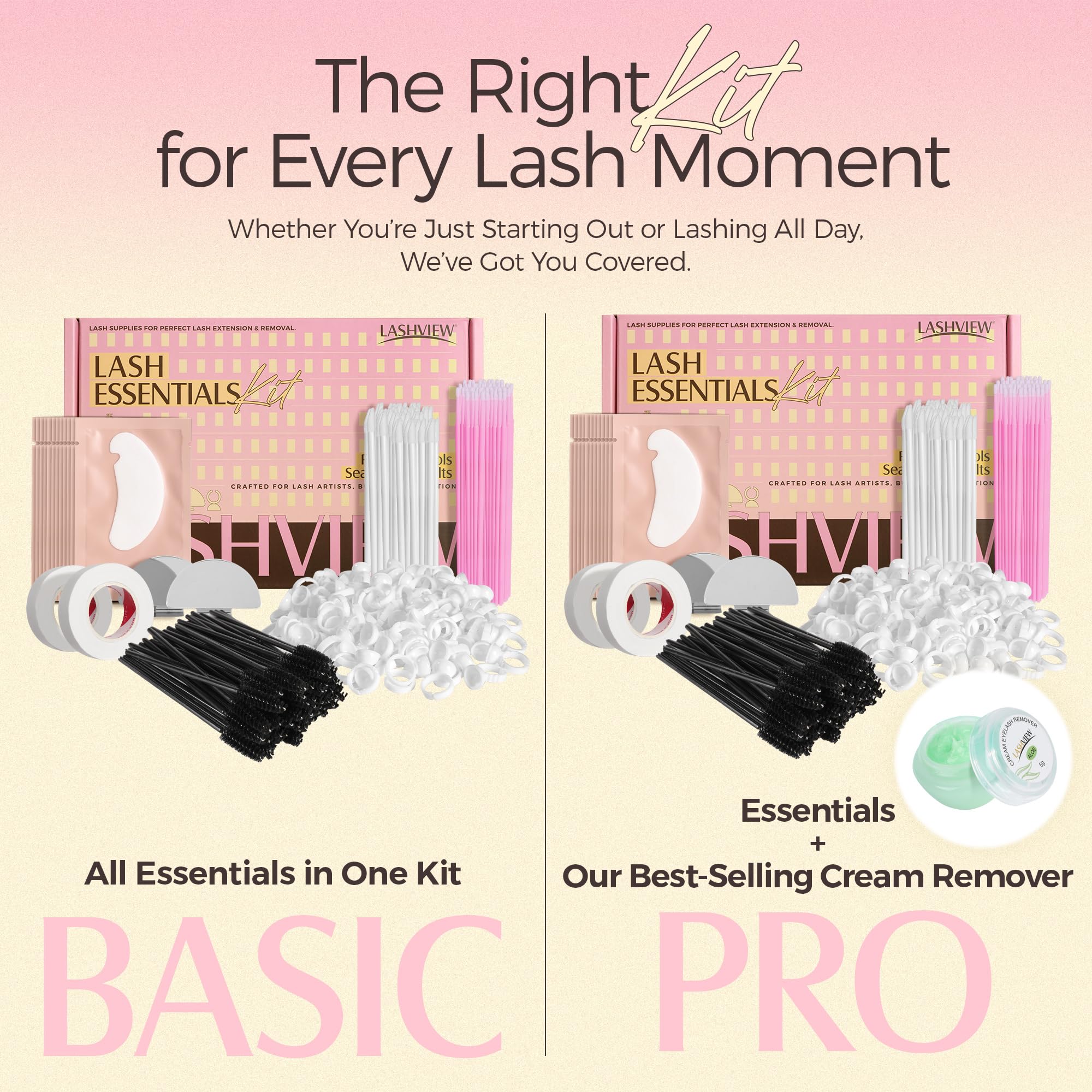 Amazon.com: LASHVIEW 253 PCSLash Supplies Kit Lash Essentials